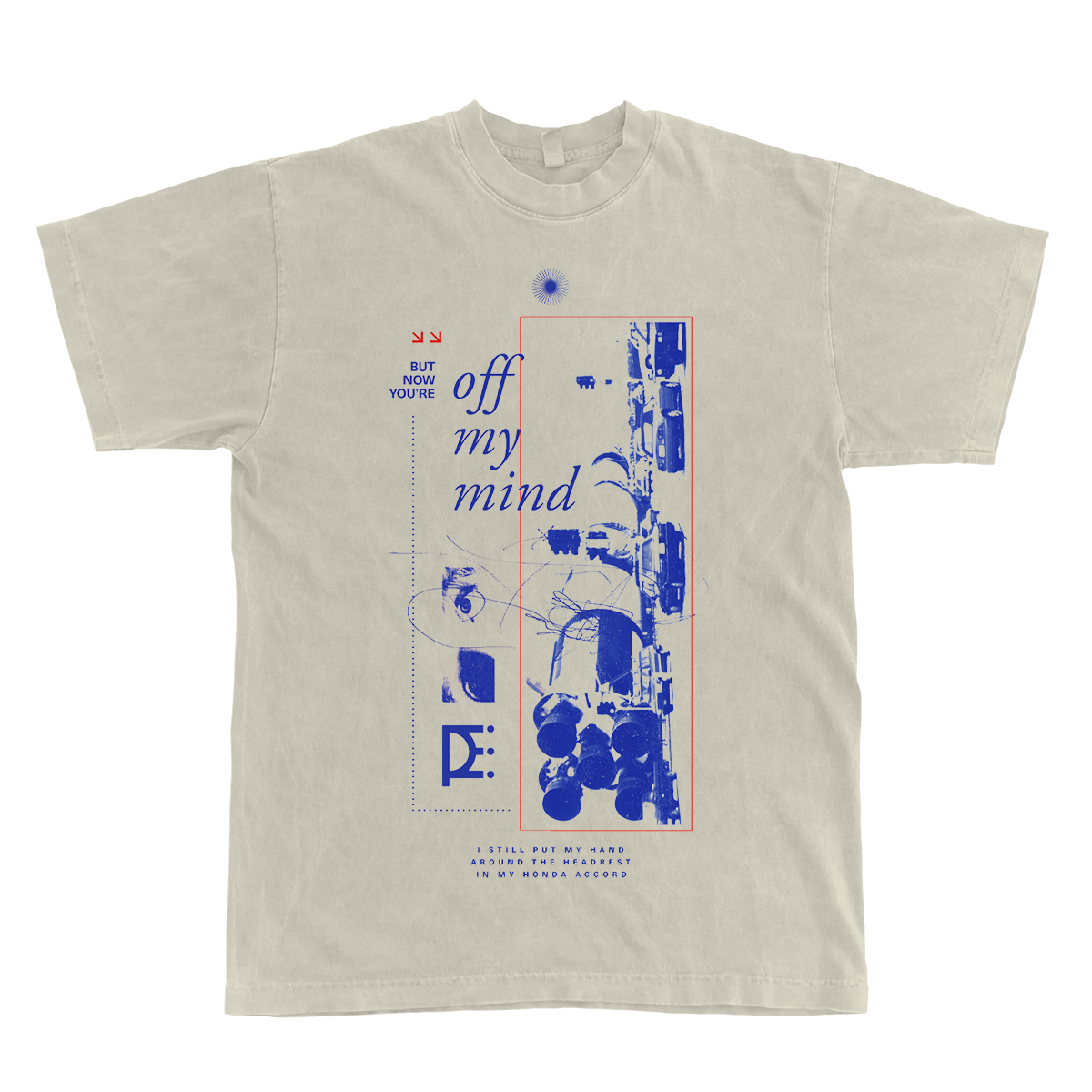 Off My Mind T-Shirt - Natural Color